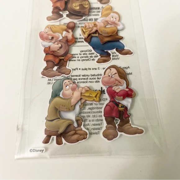 Disney Dwarfs Sticker Set with Colorful Gems - Picture 11 of 16